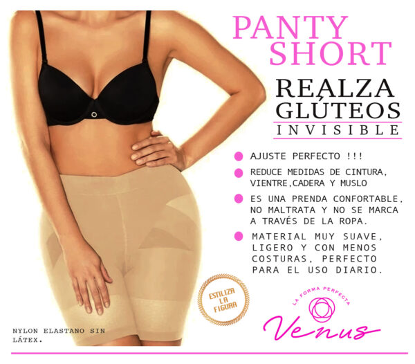 Panty Levanta Gluteos y Aplana Abdomen