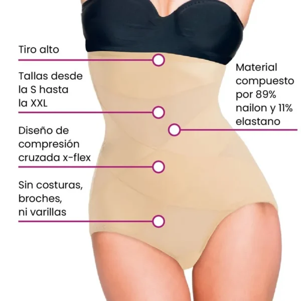 Panty Faja Moldeadora De Compresión Crossform - Image 12