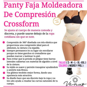 Panty Faja Moldeadora De Compresión Crossform
